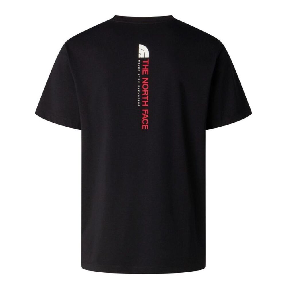 The North Face Mens Vertical Performance T-Shirt / Black